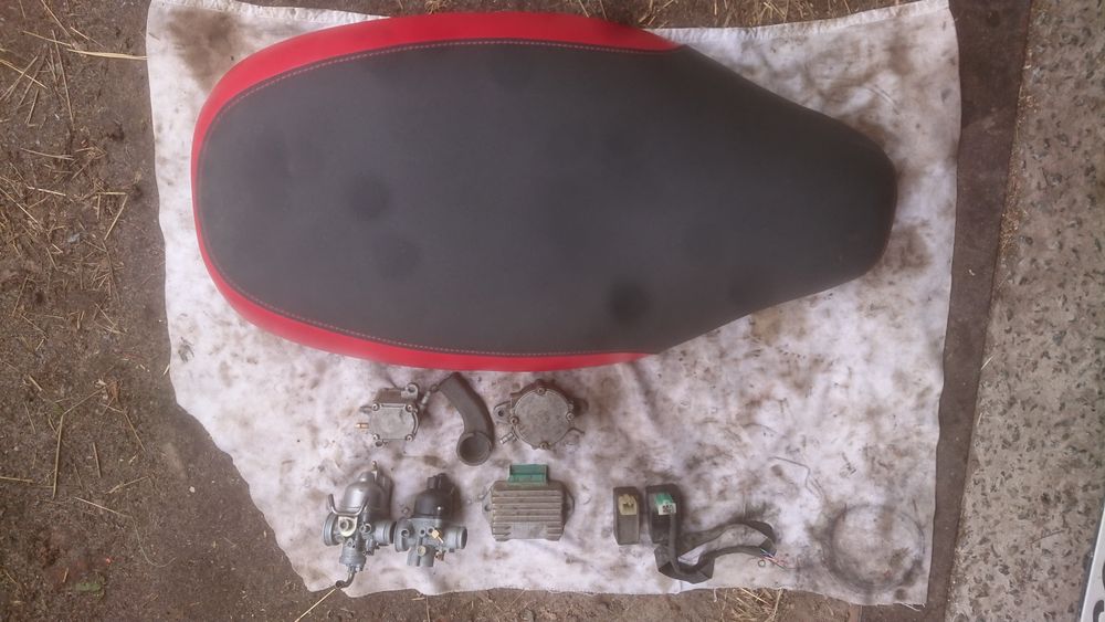 Розбор Piaggio NRG/Typhoon/ Gilera Stalker