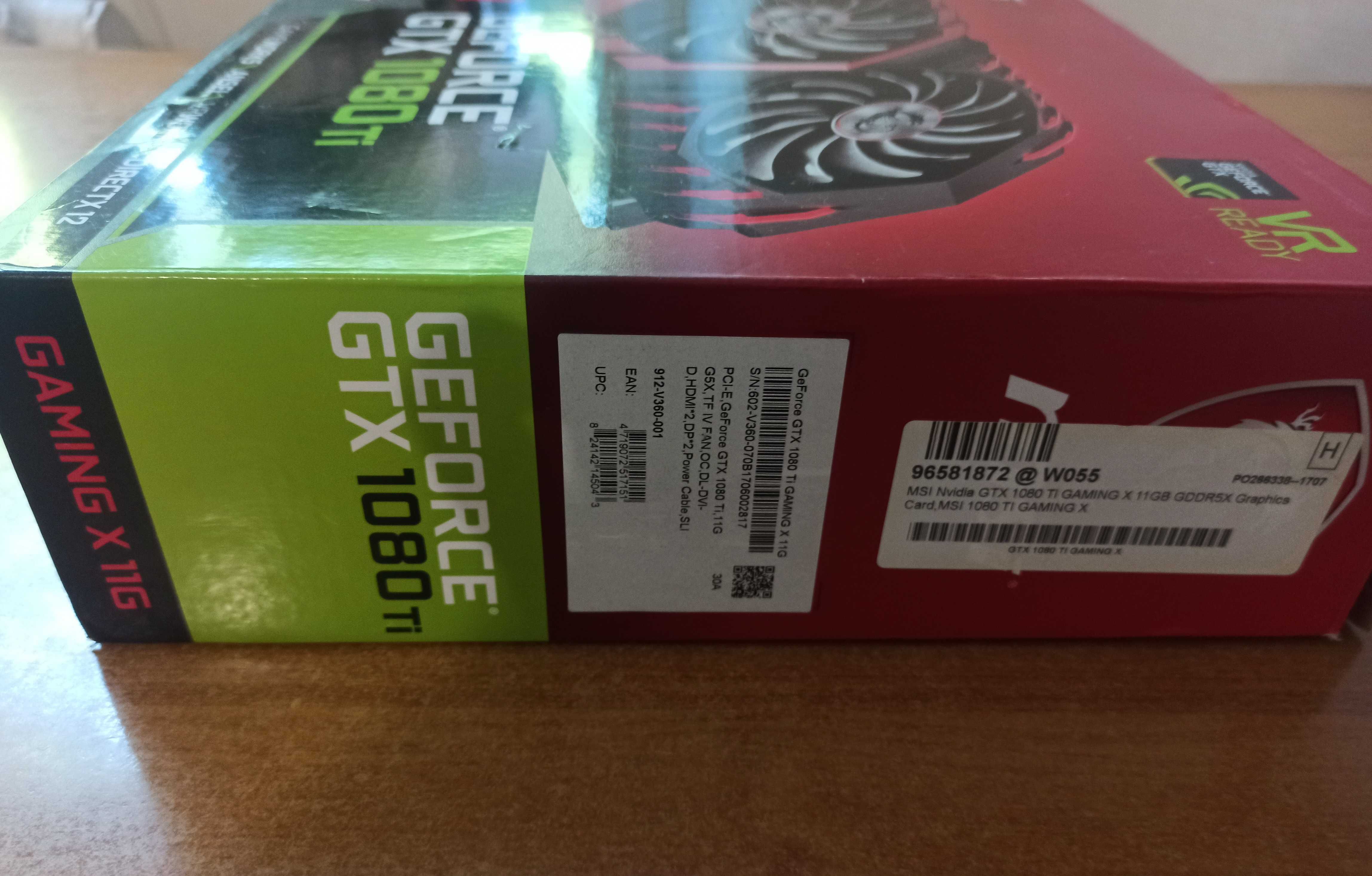 MSI GTX 1080 Ti GAMING X 11G NVIDIA karta graficzna