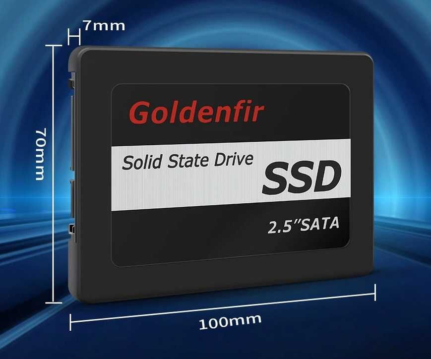 SSD Goldenfir 1 TB, 2.5"  нові, запаковані.