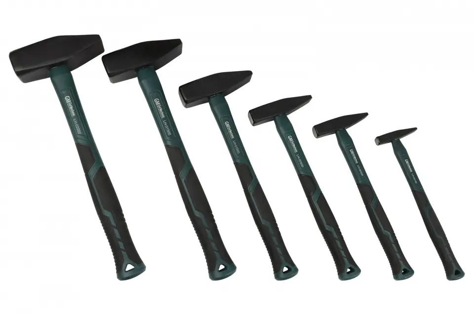 Набір молотків слюсарних GUT MECHANIC 6шт із скловолоконними ручками