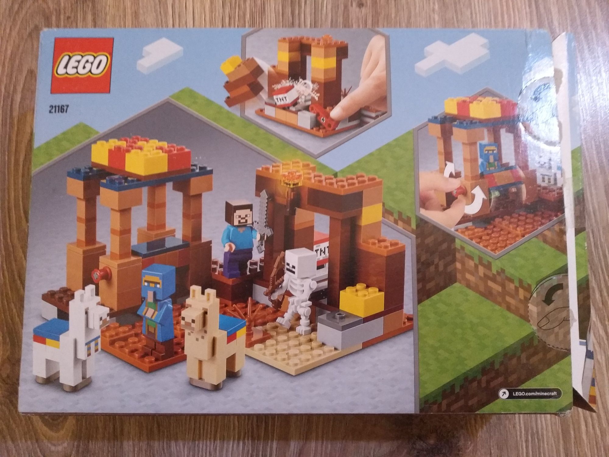 LEGO Minecraft 21167 punkt handlowy