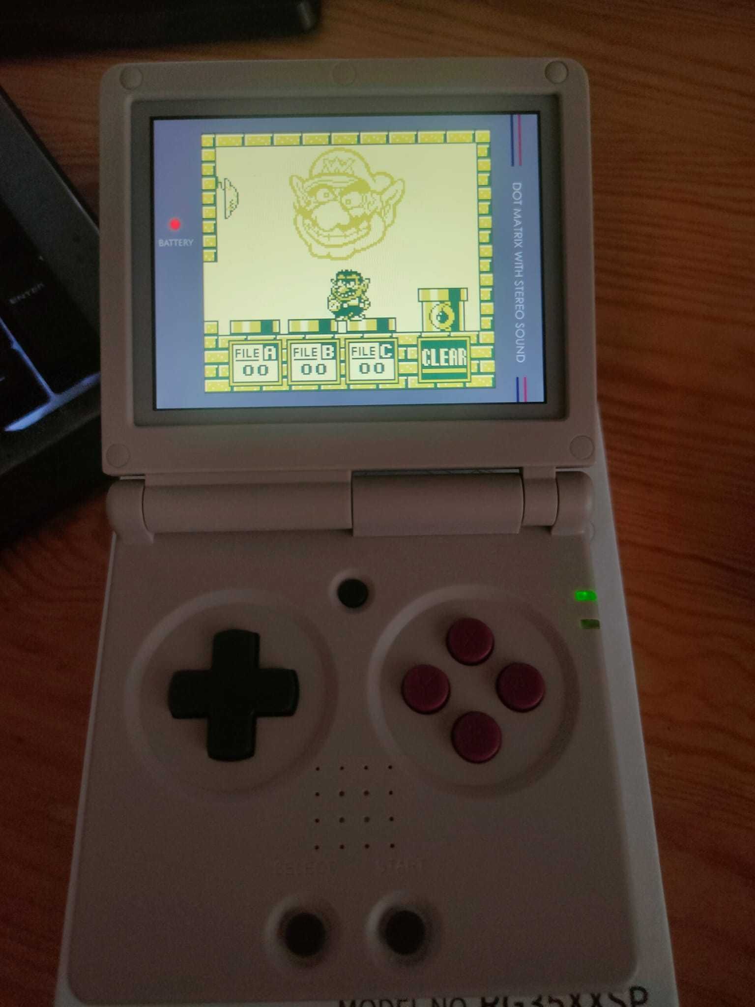 Konsola Anbernic rg35xx SP, szara / DMG, wersja rev 2, Knulli