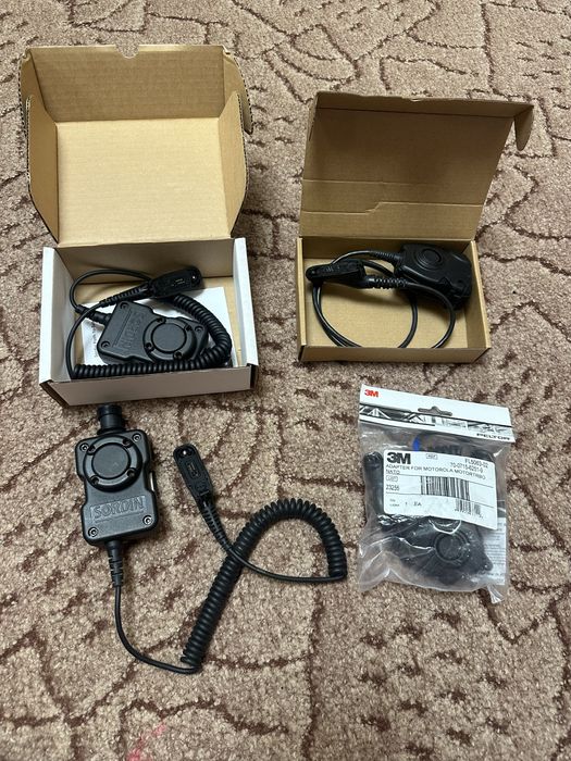 Оригінальна кнопка PTT Sordin, Peltor для активні навушники, гарнітура