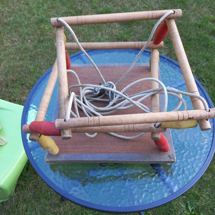 Huśtawka  zawieszana PRL