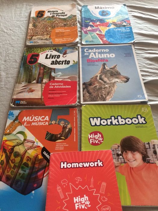 Livros de atividades 5.ano