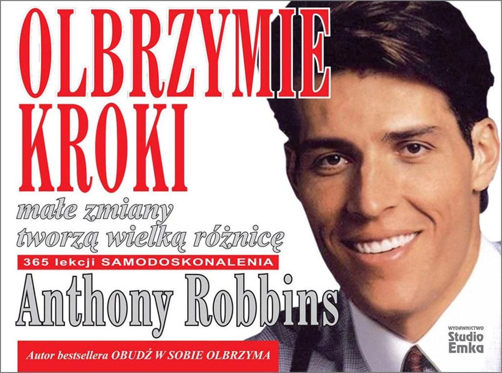 Olbrzymie kroki Studio Emka Anthony Robbins Rok wydania: 2024, oprawa:
