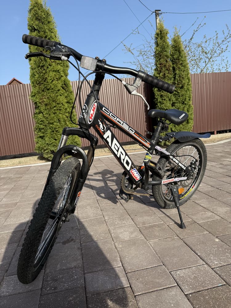 Дитячий спортивний велосипед 20'' CORSO "Aero" дискові гальма.