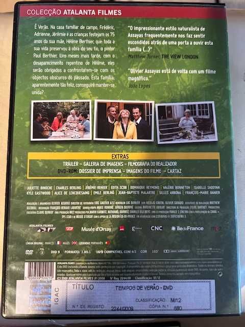 Tempos de Verão de Olivier Assayas com Juliette Binoche