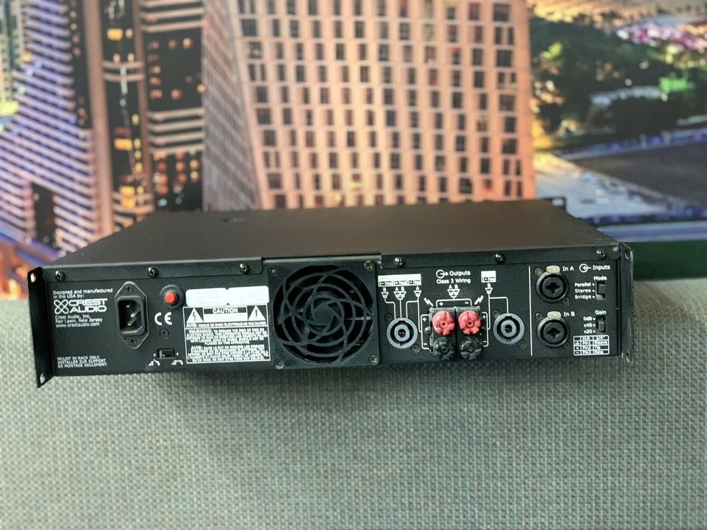 1500W професійний підсилювач звуку Crest Audio CD1500 клас D+
