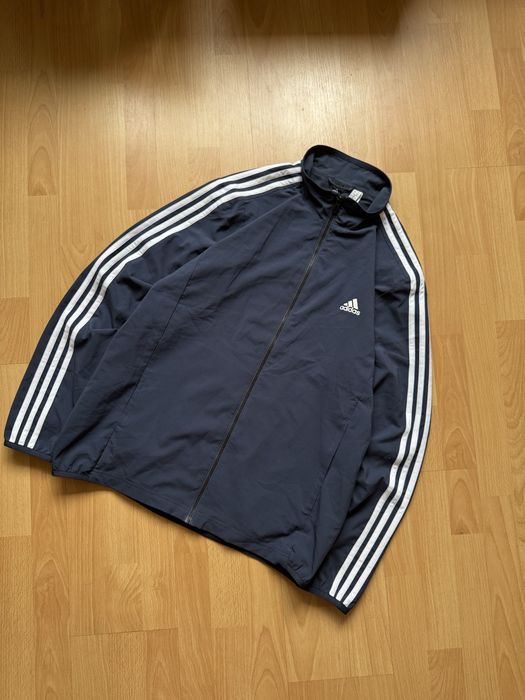 Куртка мастерка Adidas бомбер олимпийка с лампасами вітровка vintage
