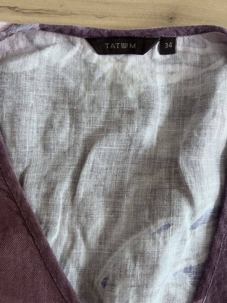 Lniana sukienka Tatuum 34