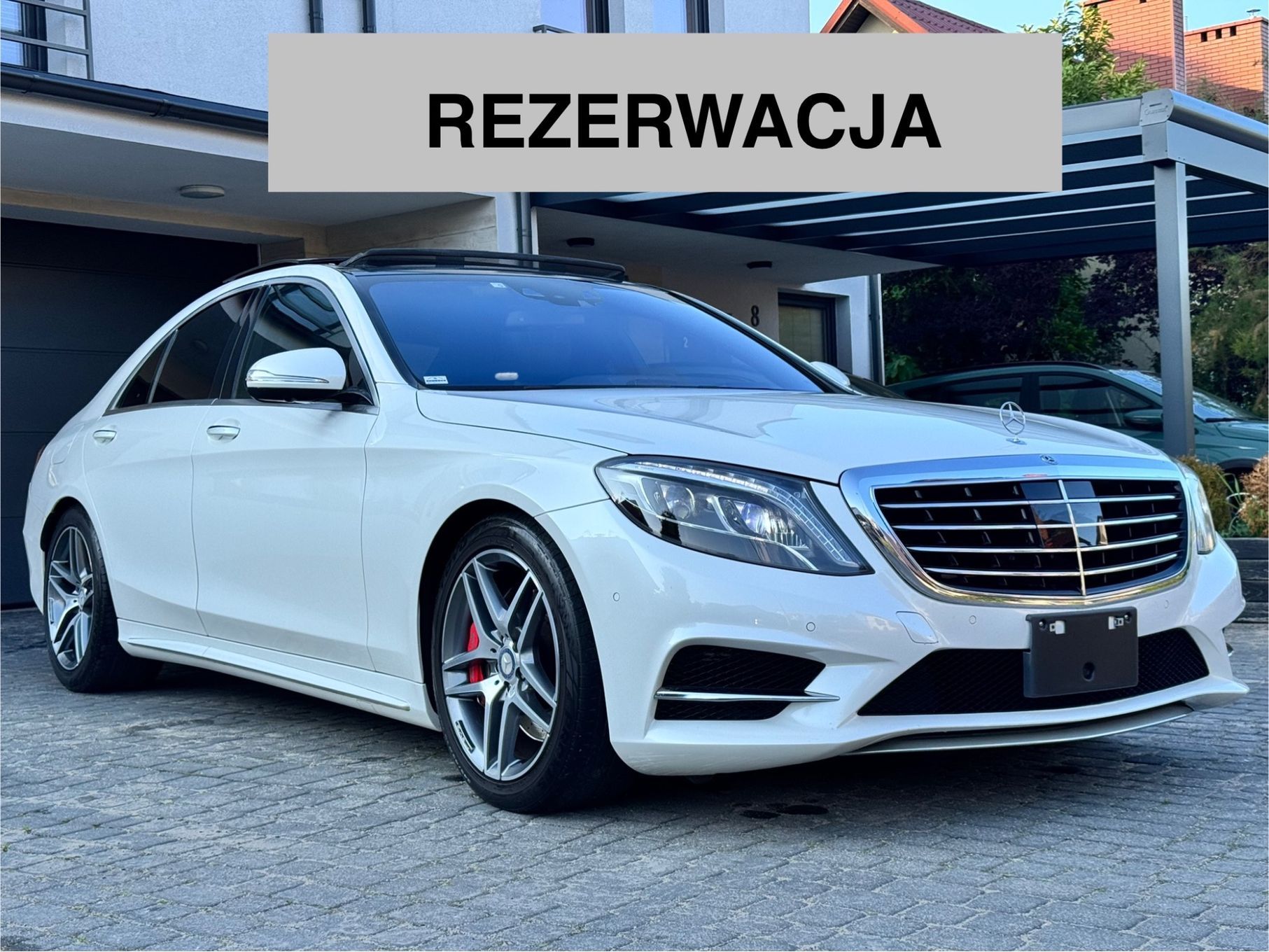 Mercedes-Benz Klasa S Import Japonia,Bezwypadkowy,Pakiet AMG,Zarejstrowany w kraju