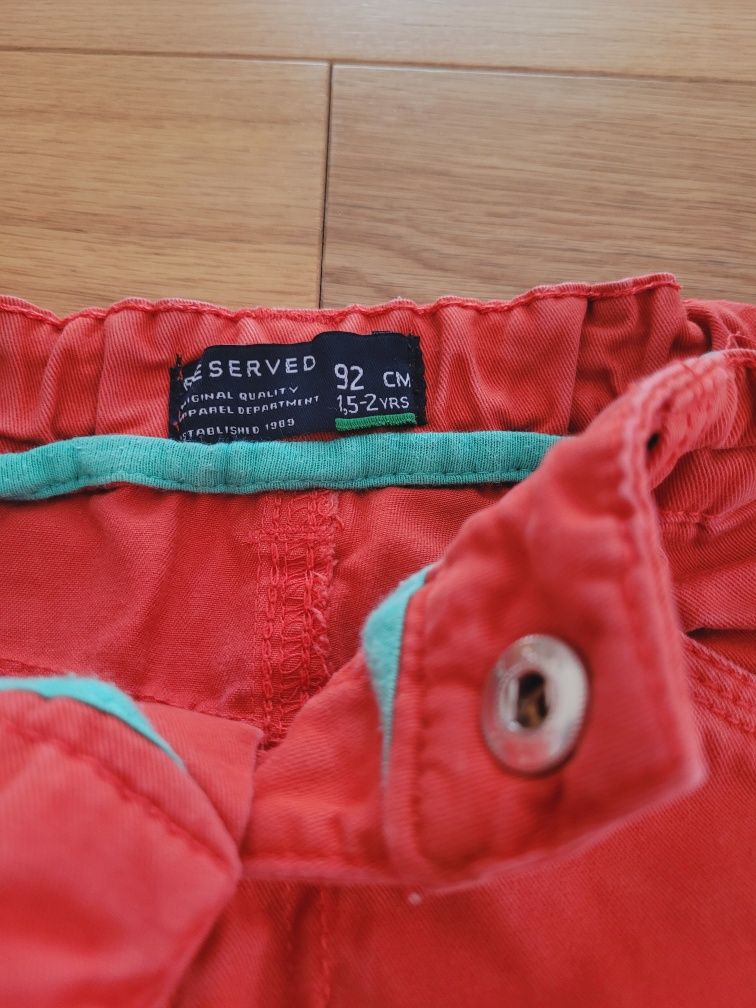 Spodenki chłopięce jeans 92 Reserved