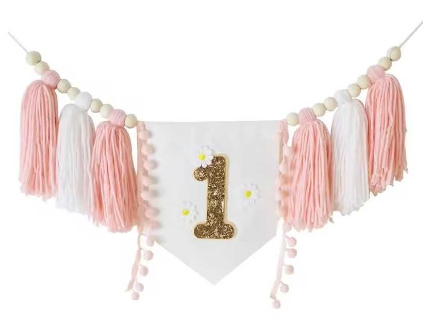 Декор для дівчинки на день народження - 1 рік