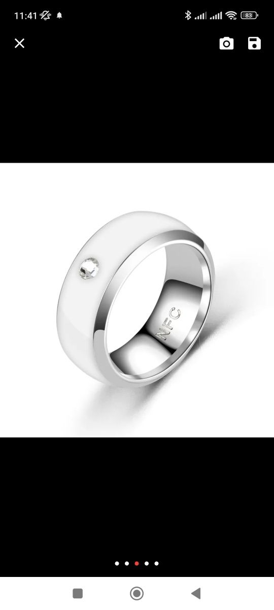 Smart ring NFC, Pierścień NFC , Ring NFC