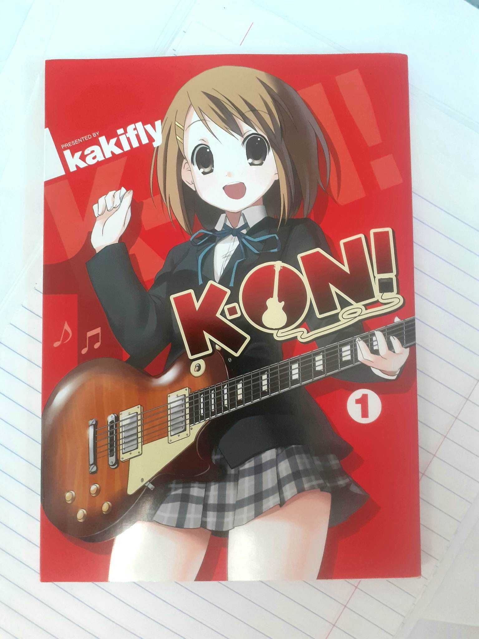 Manga K-ON! 1, autorstwa KAKIFLY wydawnictwo Studio J G