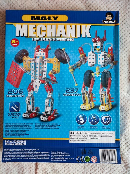 Nowy zestaw mały mechanik Madej
