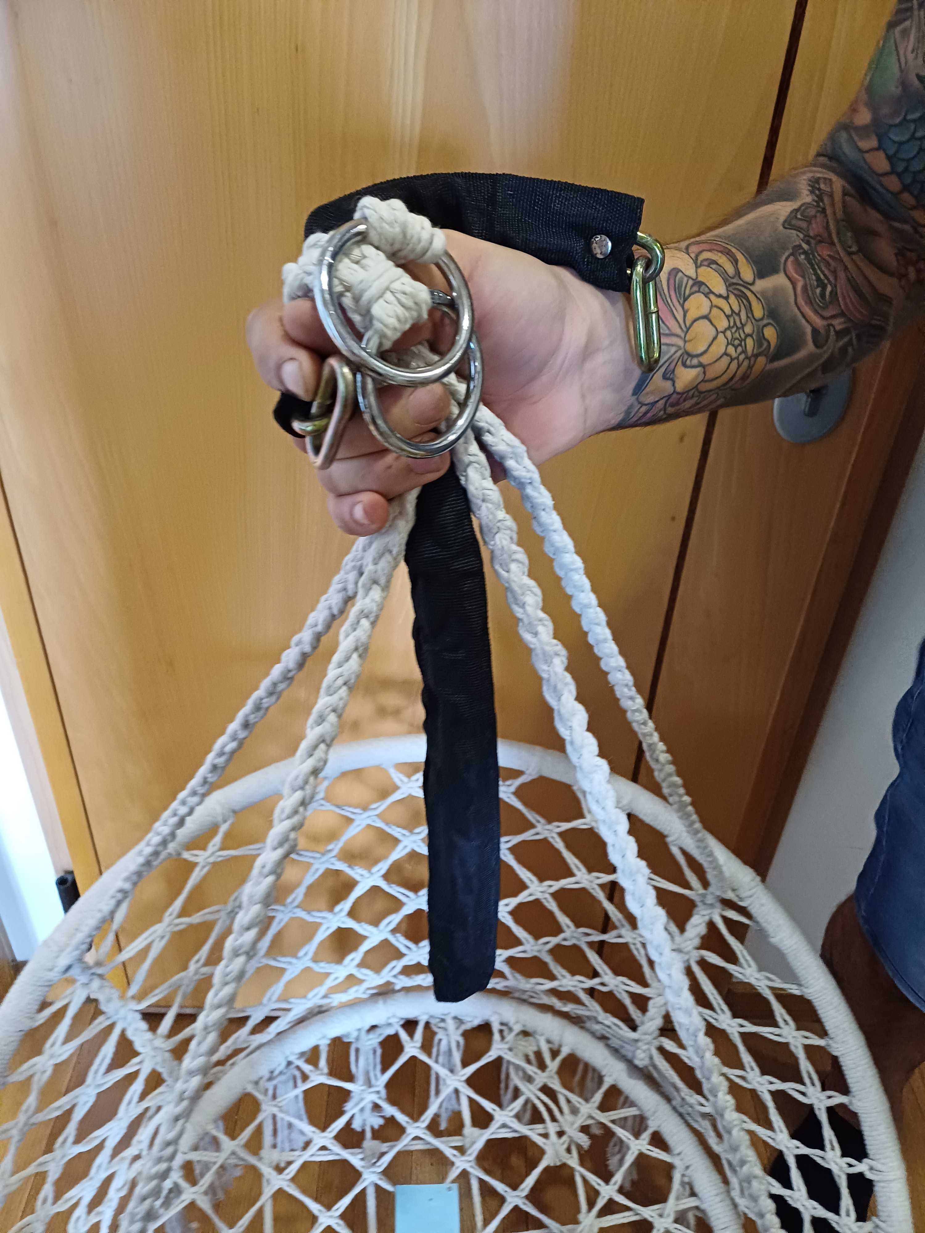 Rede de baloiço com suporte