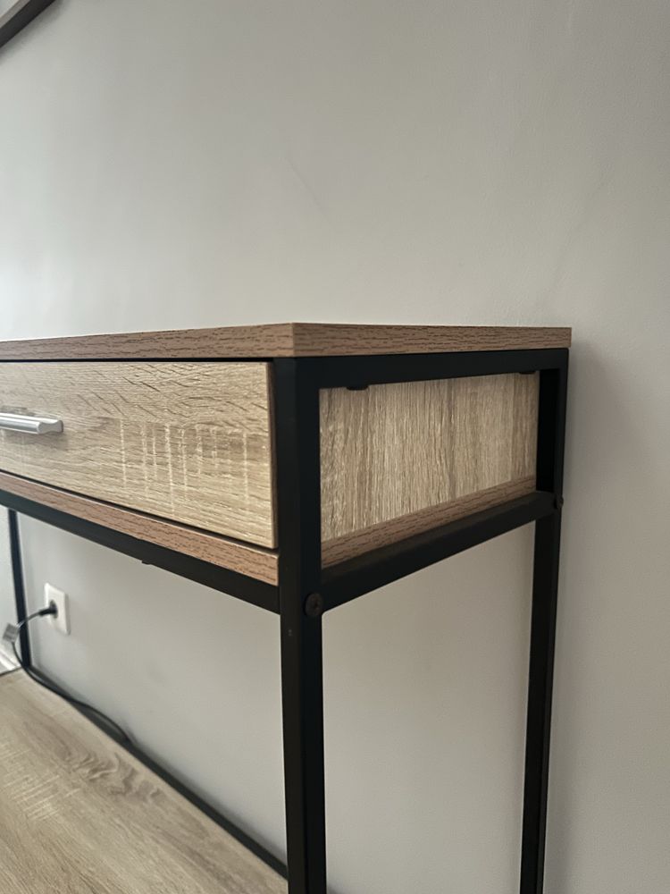 Mesa tipo consola estilo insdustrial