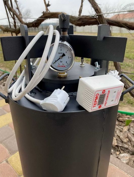 Автоклав універсальний електричний газовий на дровах ціна виробника