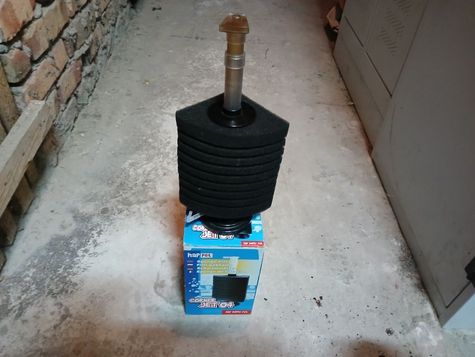 Wewnętrzny filtr gąbkowy Happet corner jet 04