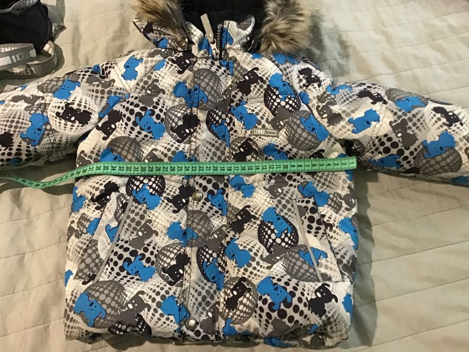 Продам зимний комбинезон для мальчика Lenne