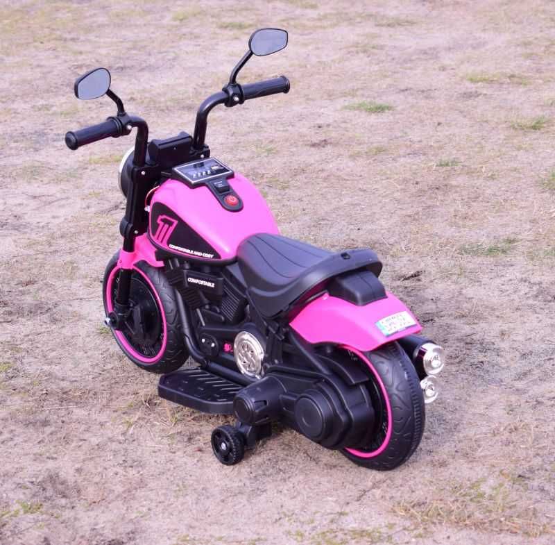 Autko motor PIERWSZY CHOPPER na akumulator trójkołowy dla dzieci AHL08