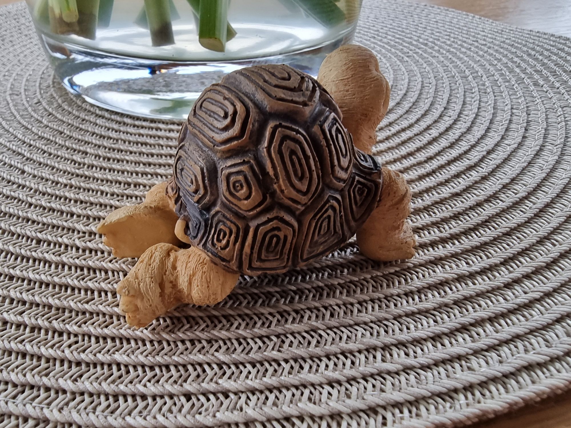Figurki żolwiki figura ozdobna żółwia dekoracyjne naturalna żółw