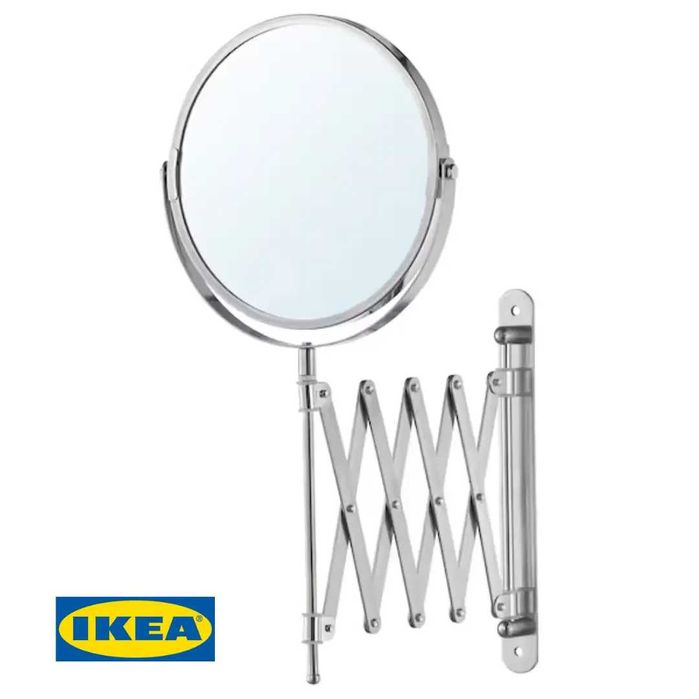 Дзеркало косметичне для ванної кімнати IKEA двостороннє на стіну ІКЕА