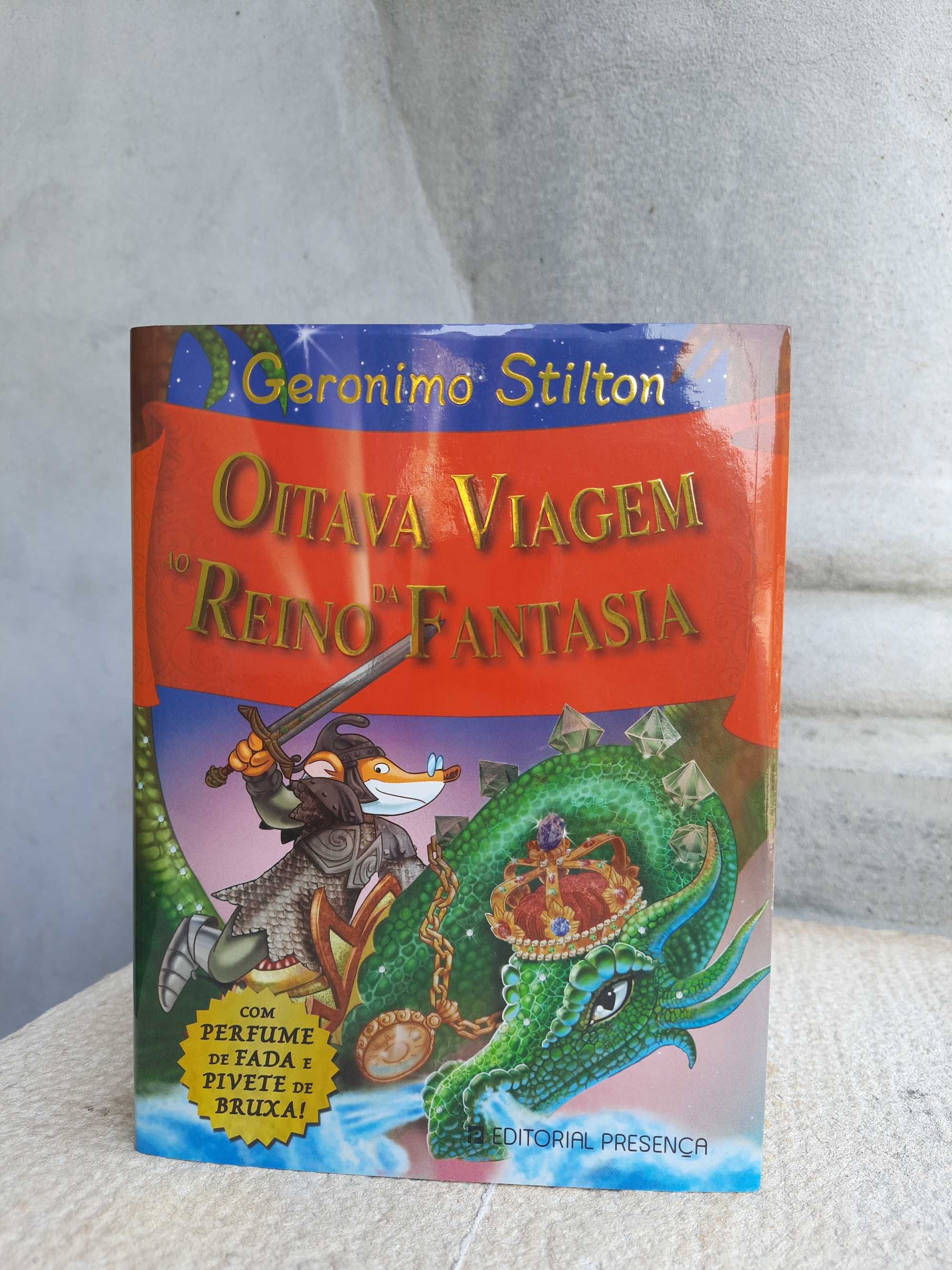 Livros "O Reino da Fantasia" de Geronimo Stilton