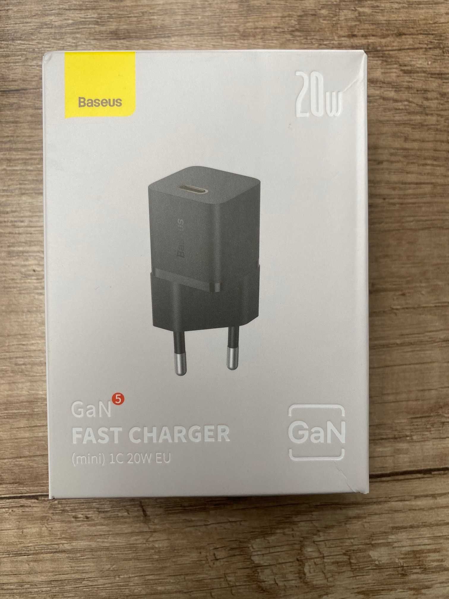 Ładowarka sieciowa BASEUS GaN5 Mini 20W Czarny USB C