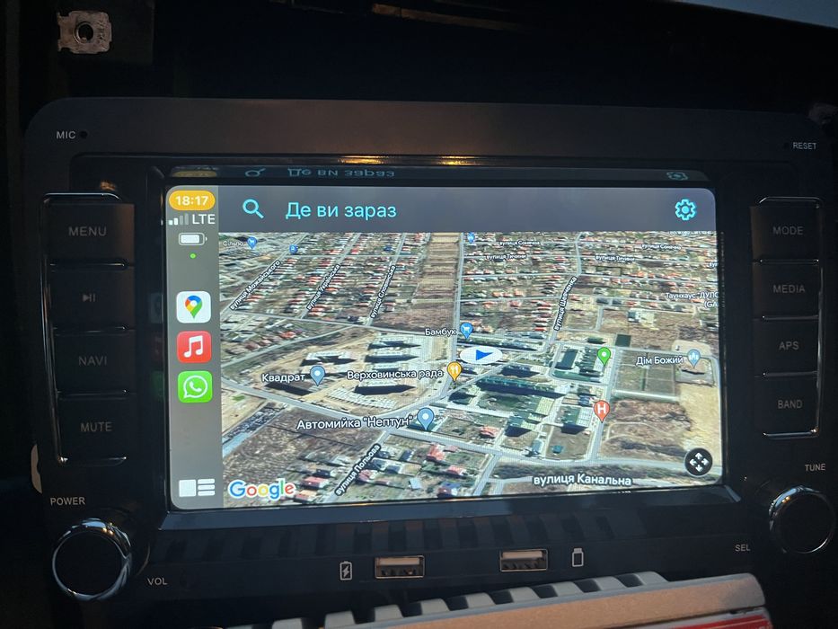 Магнітола 2/32 гб VW, Skoda - Carplay Android + КАМЕРА ЗАДНЬОГО ВИДУ