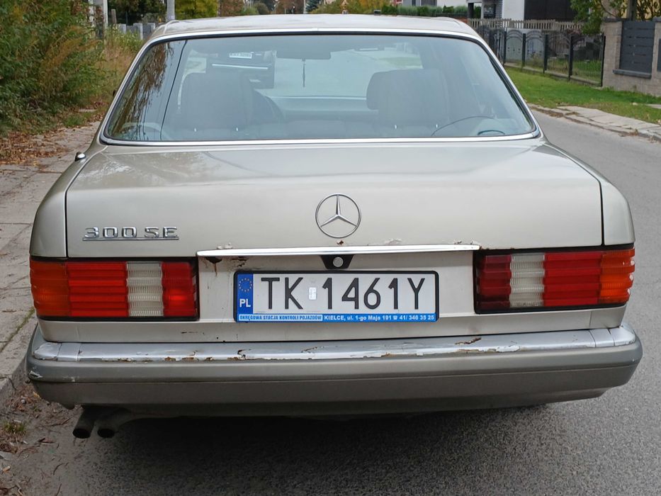 Mercedes S W-126  300 SE klimatyzacja