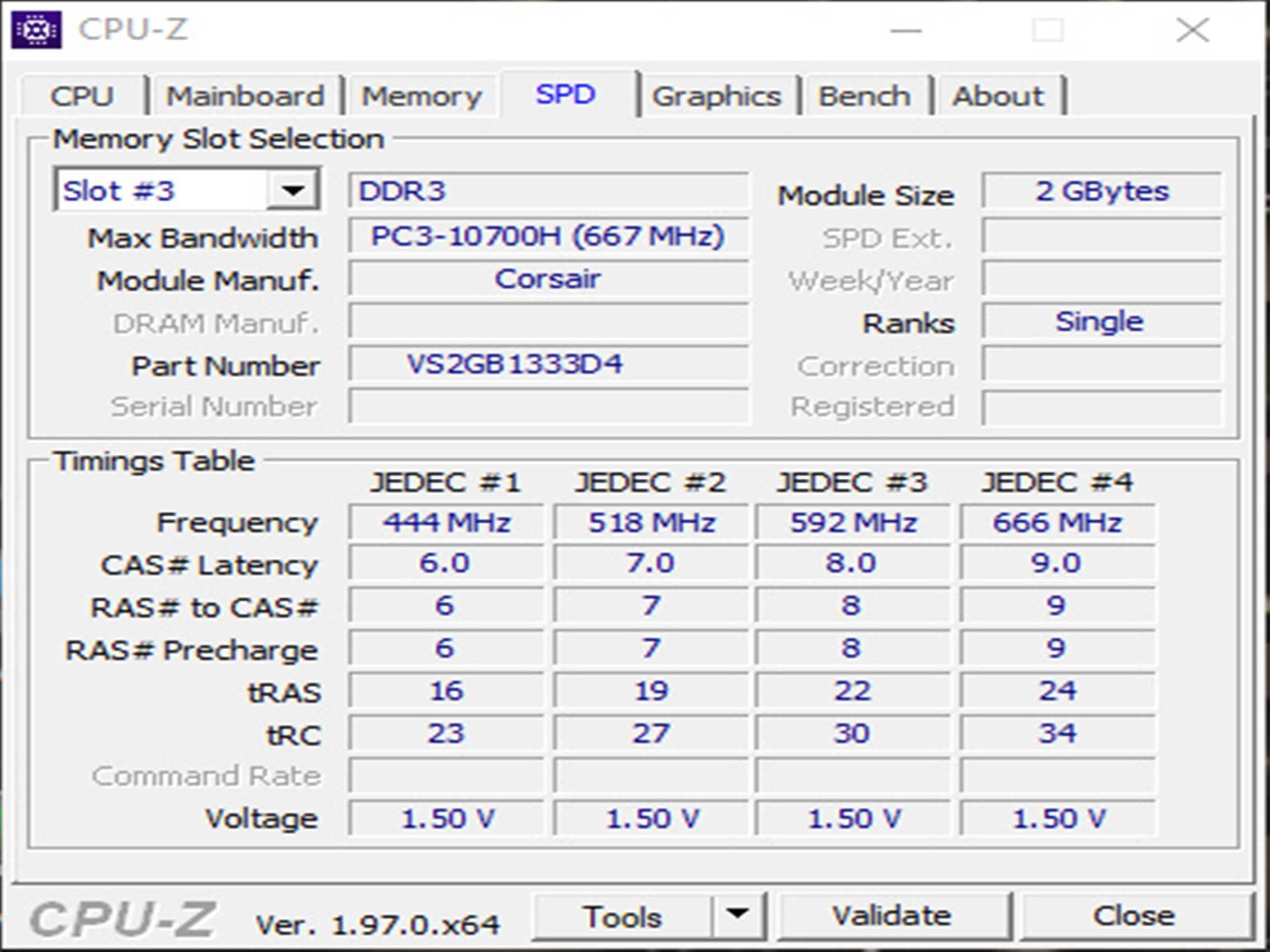 DDR3 4GB CoRsaiR VaLueSeLect 10600 -Komputer
