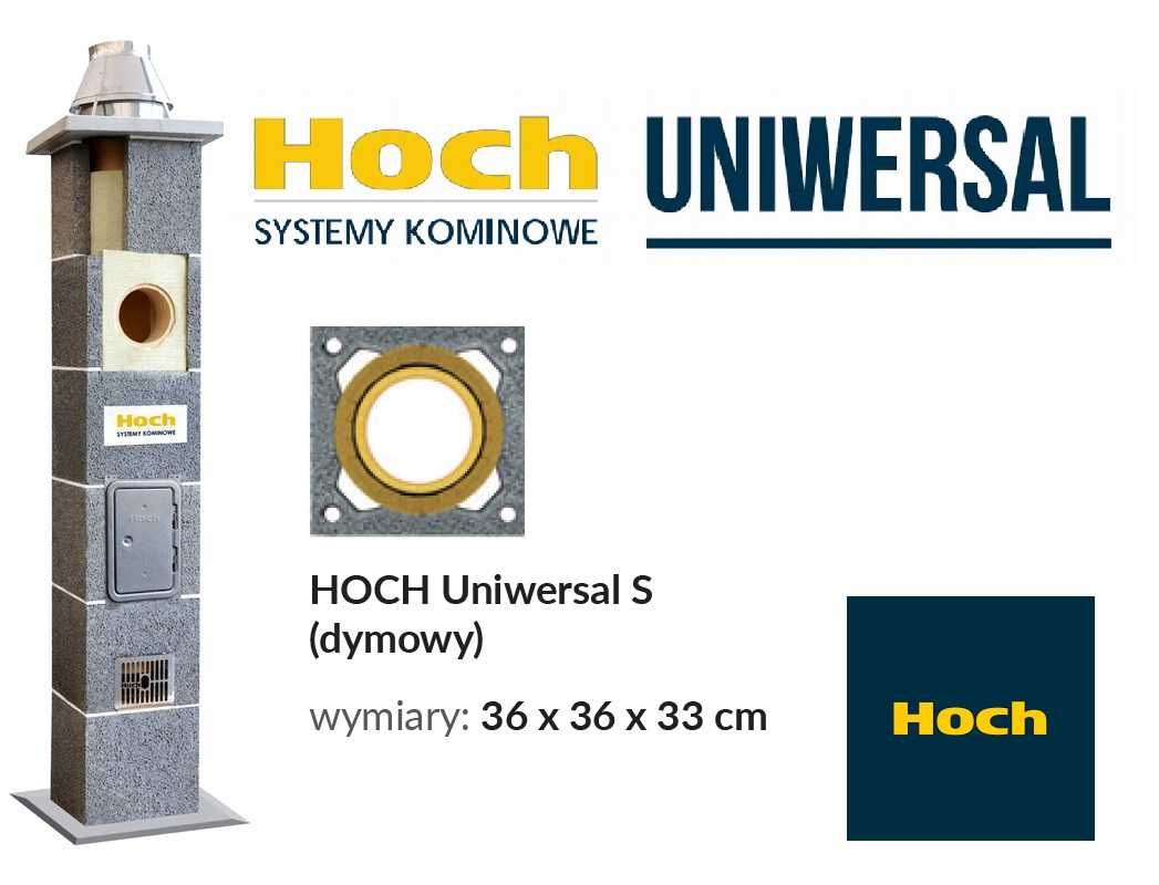 System kominowy Hoch fi 180 4m komin ceramiczny systemowy fi 200 6m 8m