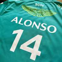 Оригінальна футболка Aston Martin F1 Team 2023 Фернандо Алонсо 14