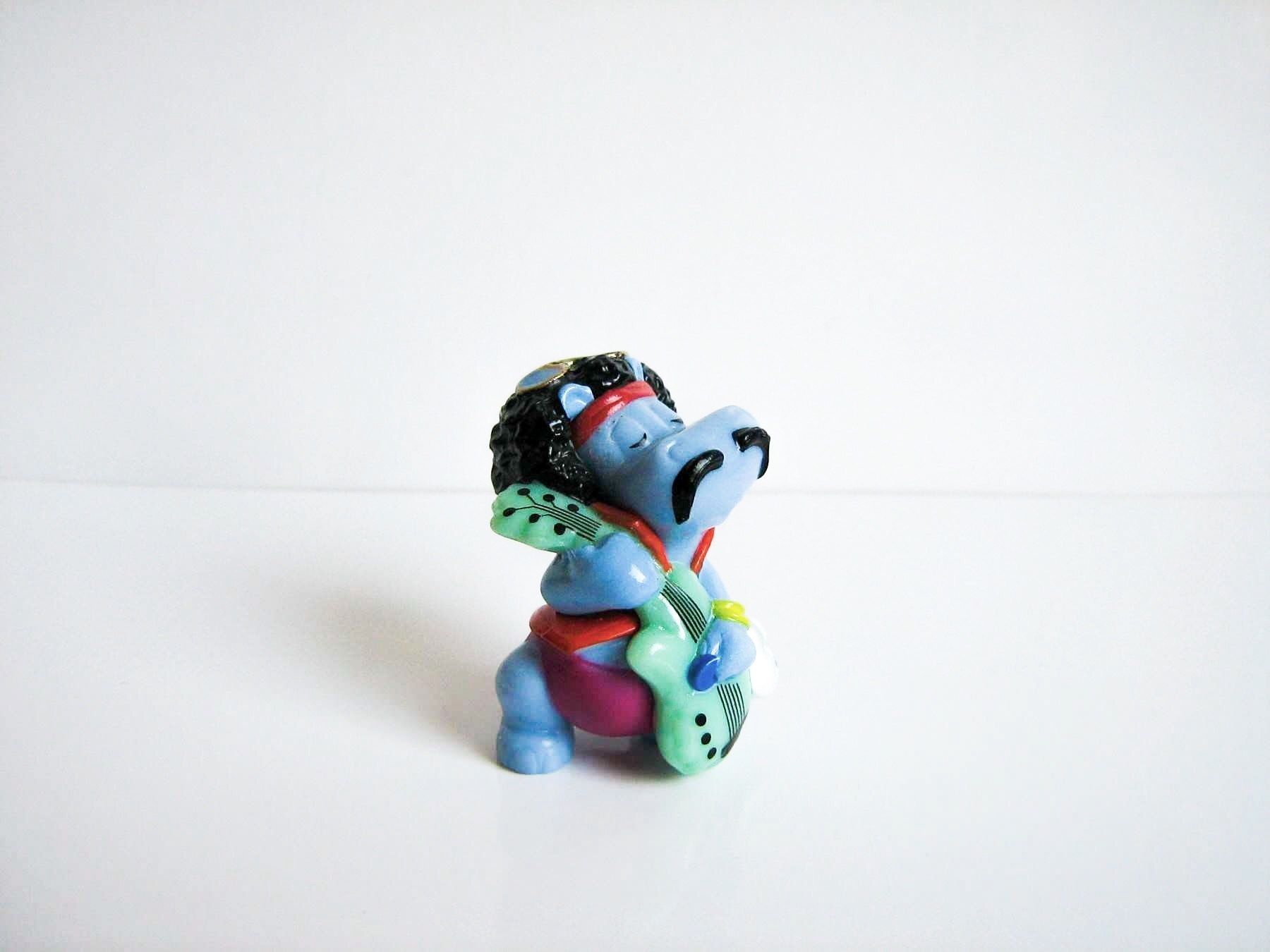 Roy Rock MPG DE124 Mini Figura PVC Kinder 2009 Happy Hippo Talent Show