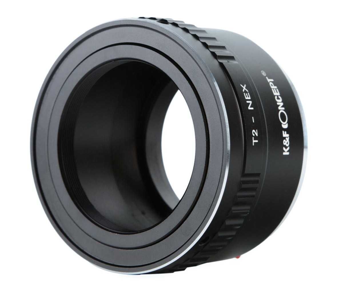 Adapter  T2 T-MOUNT - E-mount SONY Nex przejściówka K&F Concept