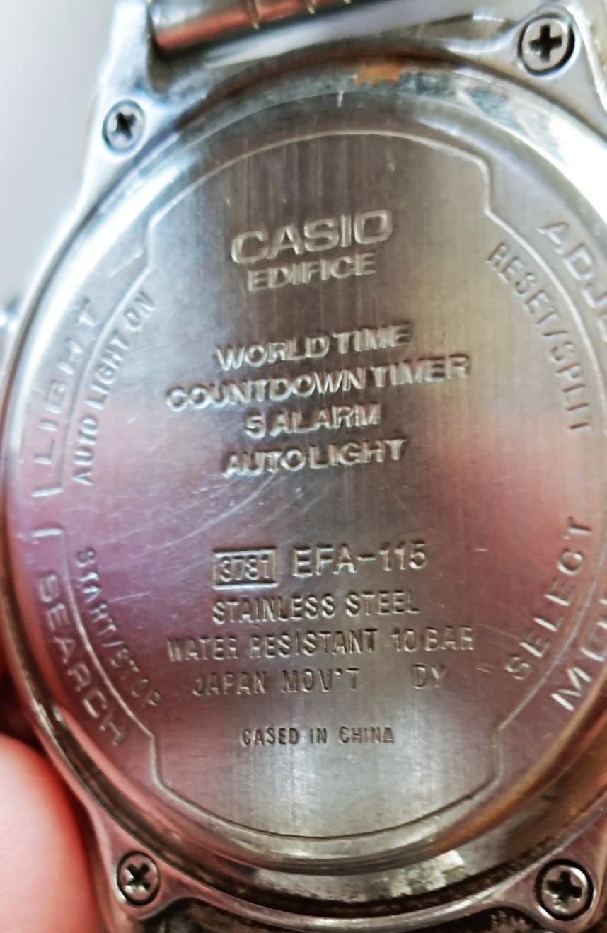 Часы casio efa 115