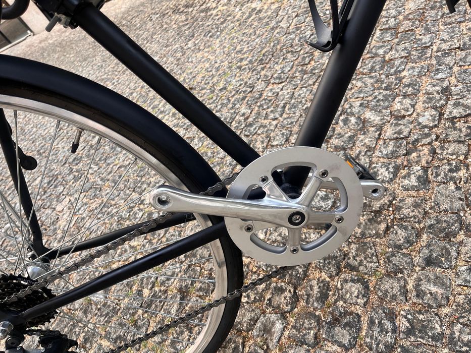 Bicicleta Fabric Bike Classic Urban 28” + Cadeirinha + 2 Capacetes