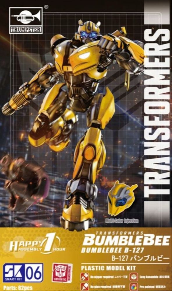Transformers BumbleBee B-127 Trumpeter 03117 Smart Kit 06 SK06