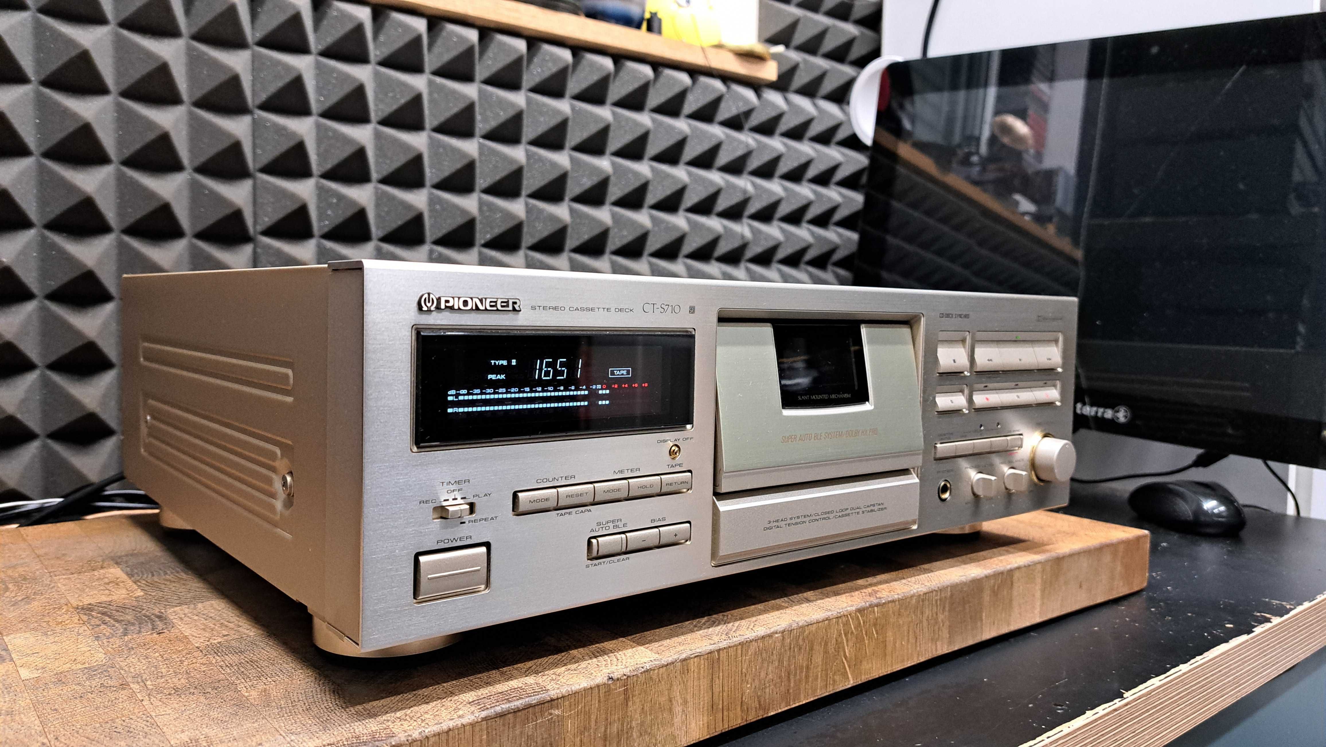 Deck Pioneer CT-S710-G 3head