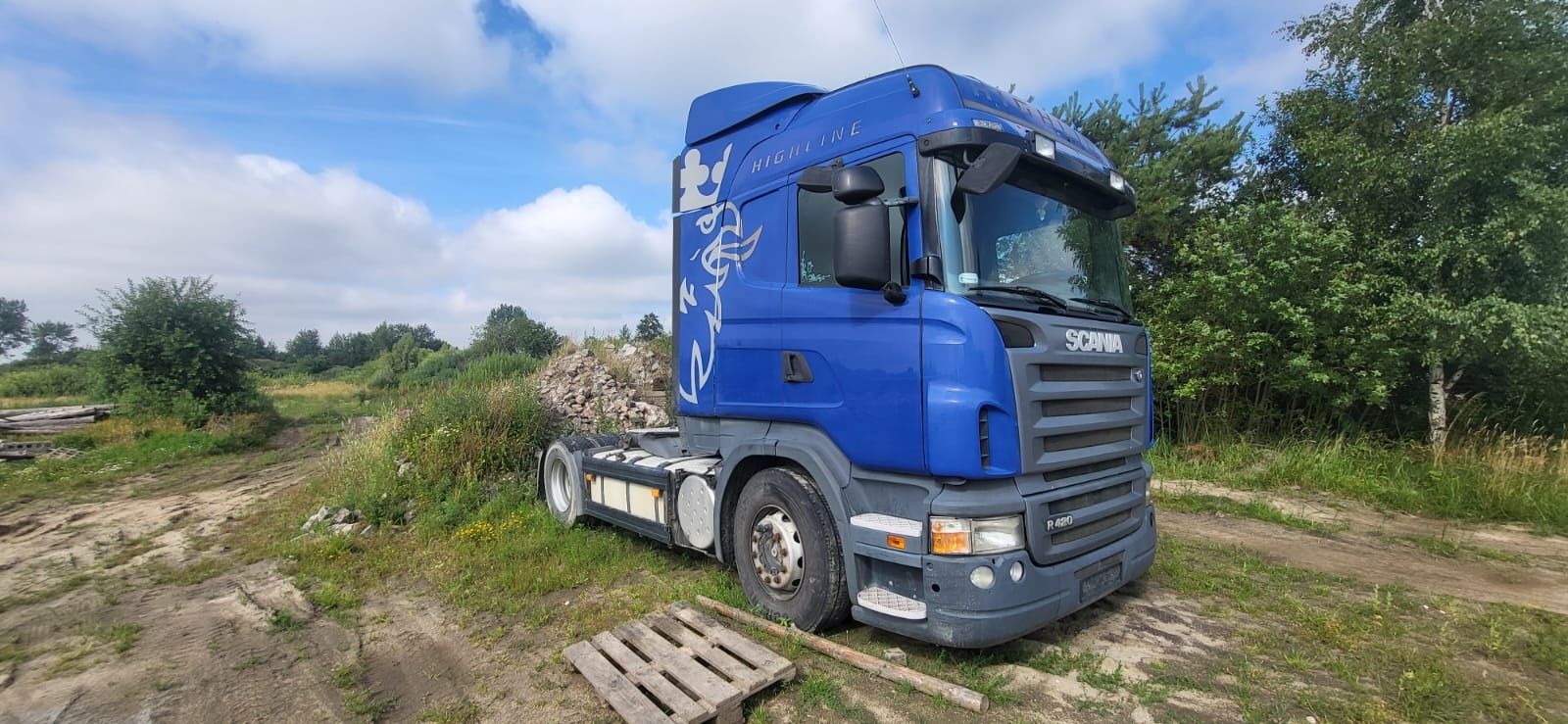 SCANIA R420 opticruise ze sprzęgłem