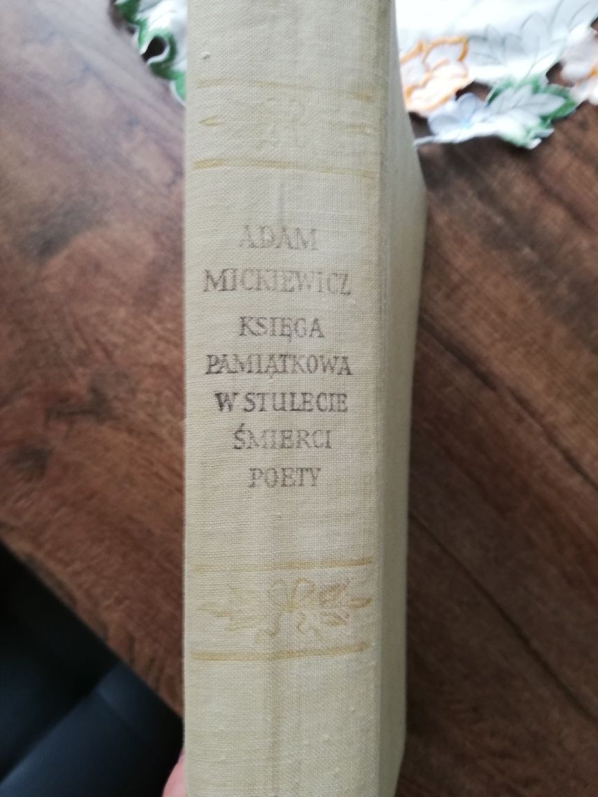 Książka Adama Mickiewicza