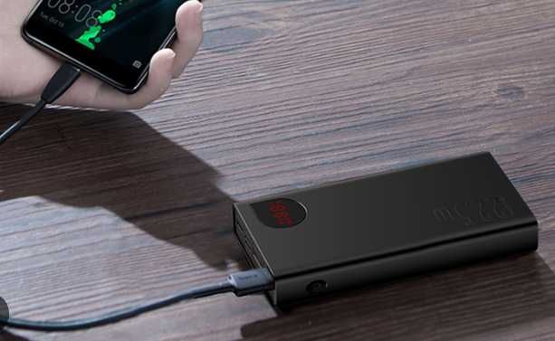 Павербанк повербанк Power Bank Baseus  20000 mAh 22.5W  Швидка зарядка