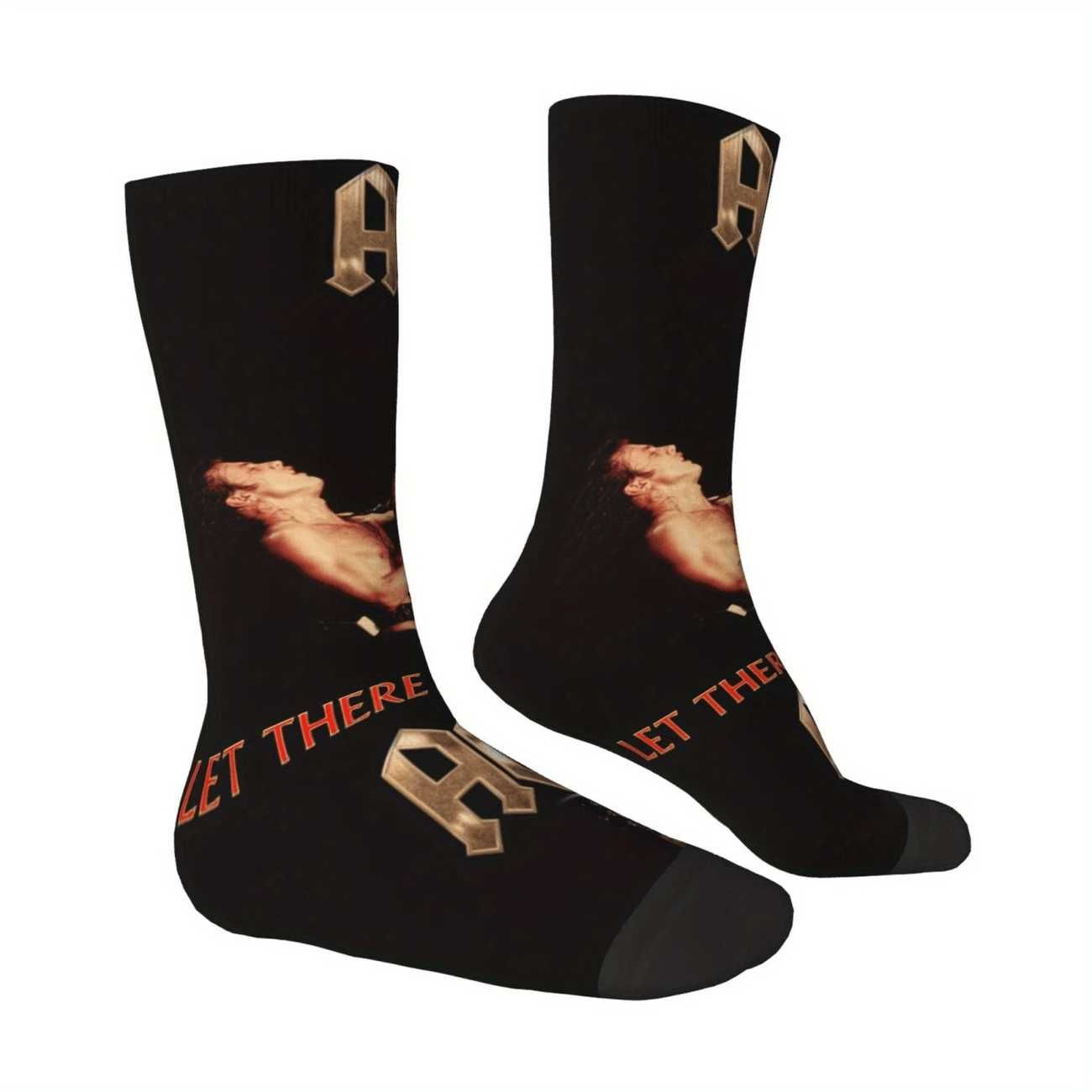 Meias Peúgas Pantera, AC/DC, Metallica Hevy Metal