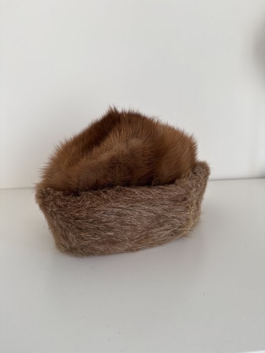 Czapka z naturlanego futra