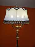 Lampy Salonowe podłogowe Vintage - mosiądz