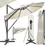 Premium parasol aluminiowy 330cm beżowy.