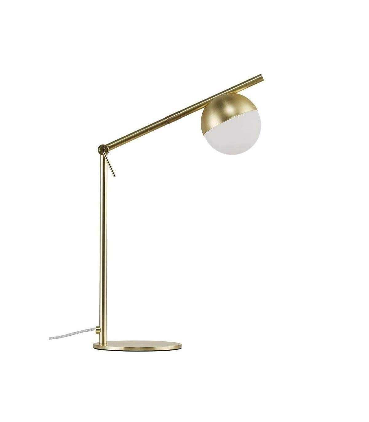 Nowoczesna lampa stołowa Contina - Nordlux, złota